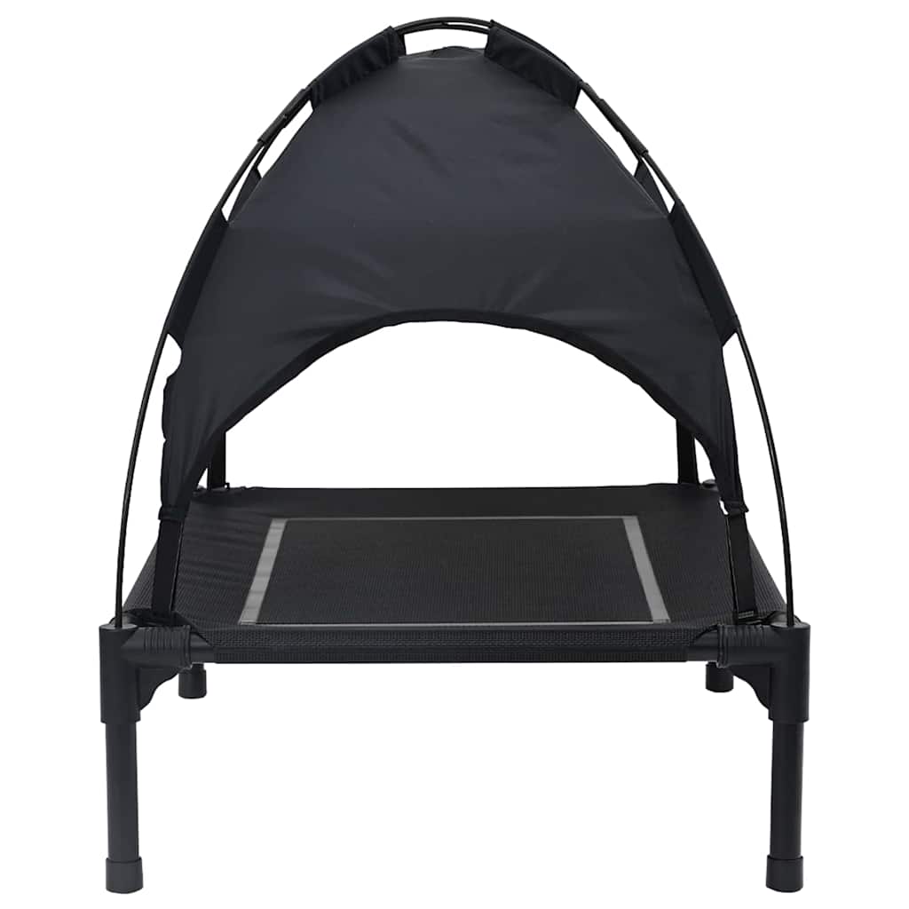 Hondenbed Zwart m Staal