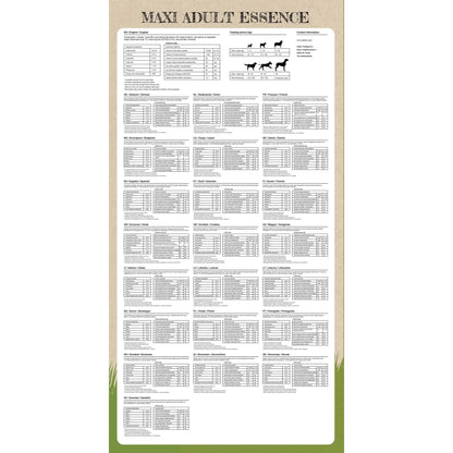 Premium hondenvoer Maxi Adult Essence Beef & Chicken 30 kg 2 st