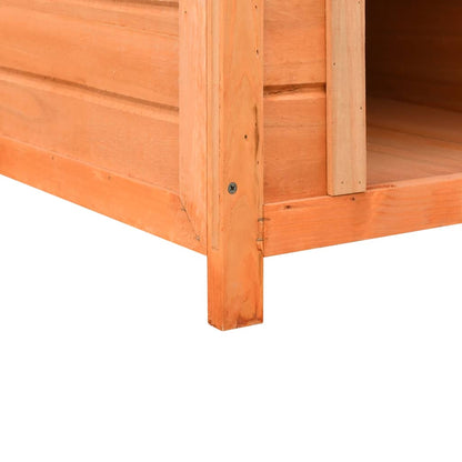 Hondenhok 72x85x82 cm massief grenen- en vurenhout