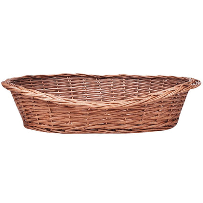 Hondenmand/huisdierenbed 50 cm natuurlijk wilgen