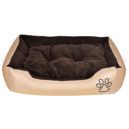 Hondenmand bruin en Beige XXL