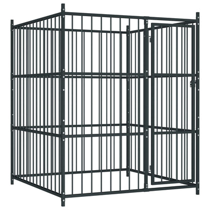 Hondenkennel voor buiten 150x150x185 cm