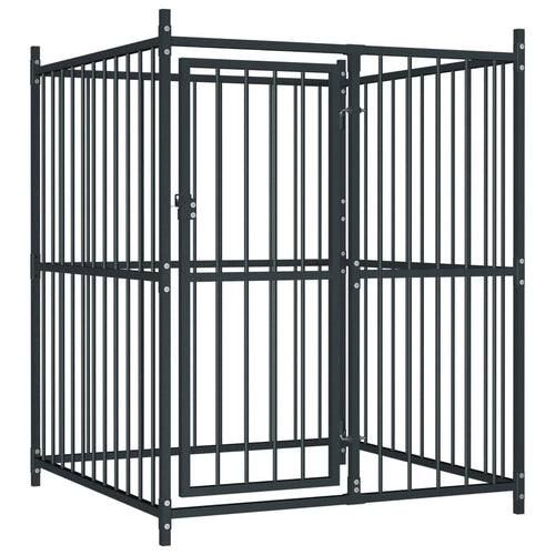 Hondenkennel voor buiten 120x120x150 cm