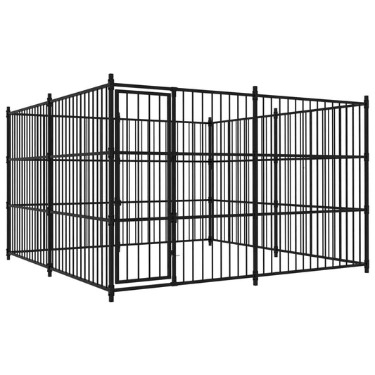Hondenkennel voor buiten 300x300x185 cm