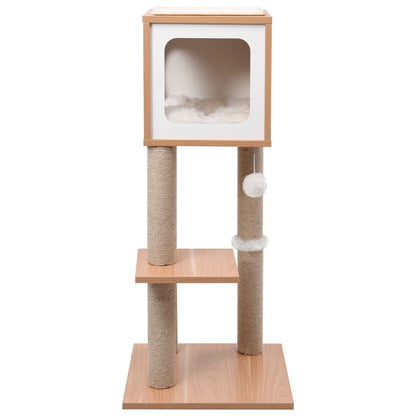 Kattenkrabpaal met sisal krabmat 90 cm
