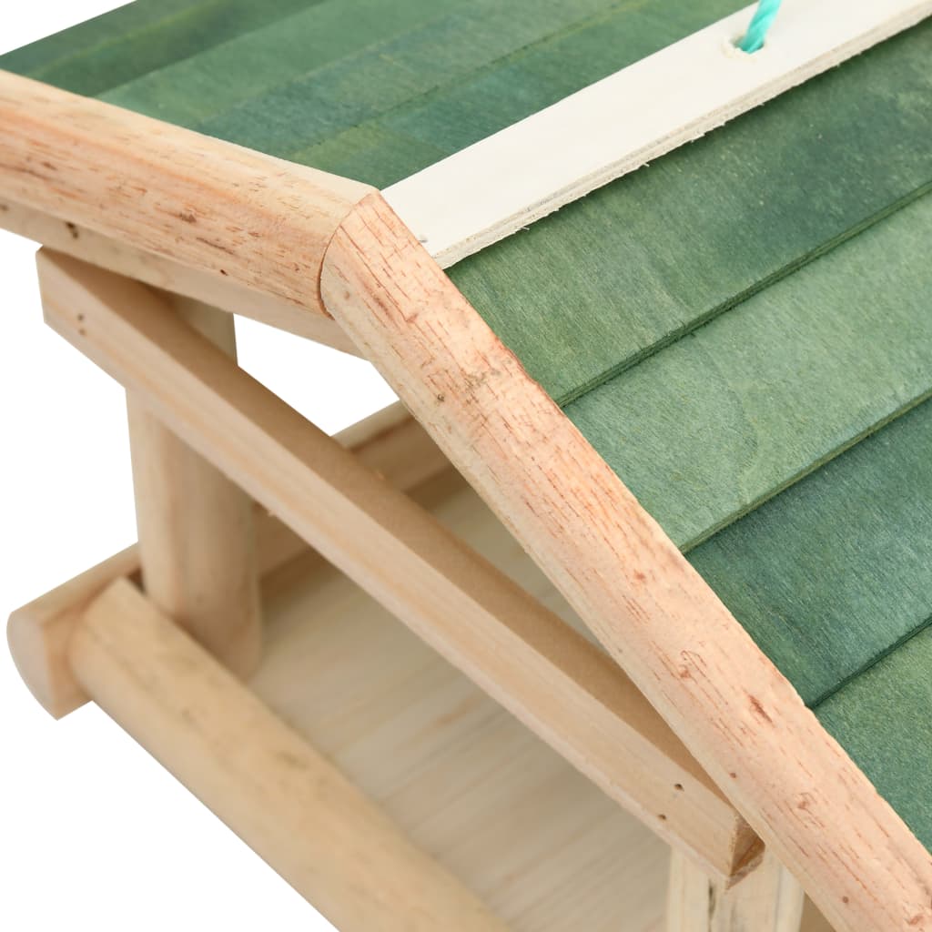 Vogelvoeder 35x29,5x21 cm massief hout