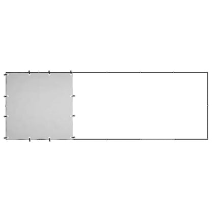 Hondenkennel 330x110x110 cm staal zwart