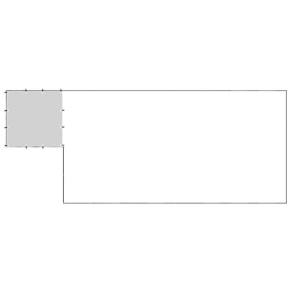 Hondenkennel 10,89 m² staal zwart