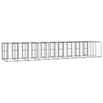 Hondenkennel 24,2 m² staal