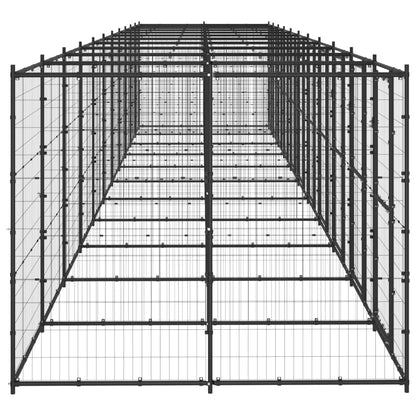 Hondenkennel 26,62 m² staal