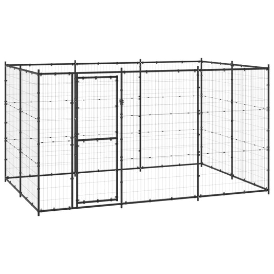 Hondenkennel 7,26 m² staal