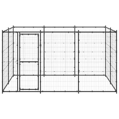 Hondenkennel 7,26 m² staal