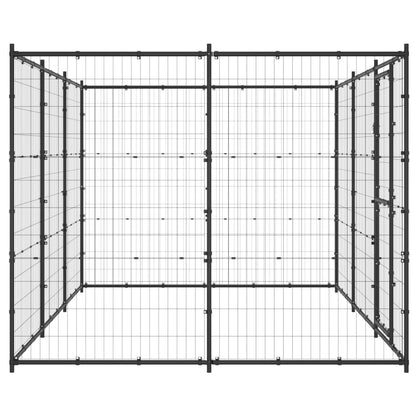 Hondenkennel 7,26 m² staal