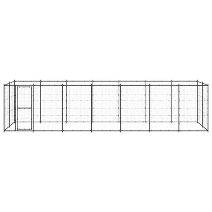 Hondenkennel 16,94 m² staal