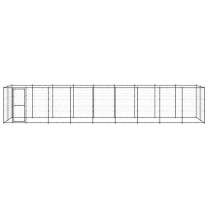 Hondenkennel 21,78 m² staal