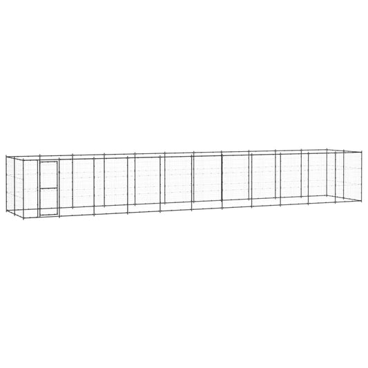 Hondenkennel 26,62 m² staal
