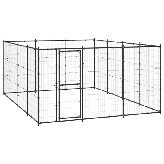 Hondenkennel 14,52 m² staal