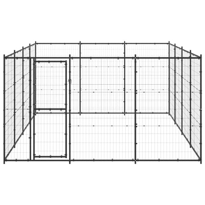 Hondenkennel 14,52 m² staal