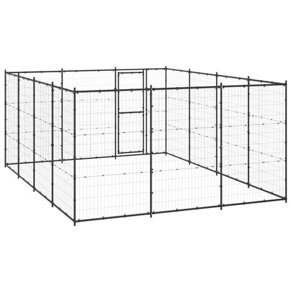 Hondenkennel 14,52 m² staal