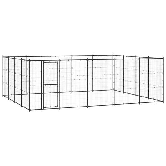 Hondenkennel 24,2 m² staal