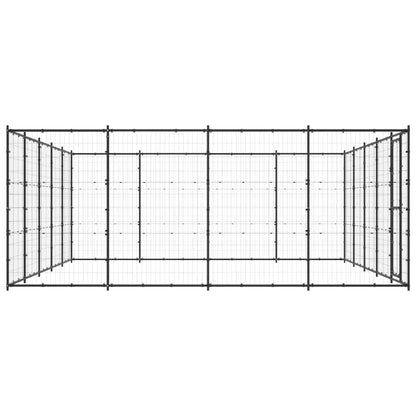Hondenkennel 24,2 m² staal