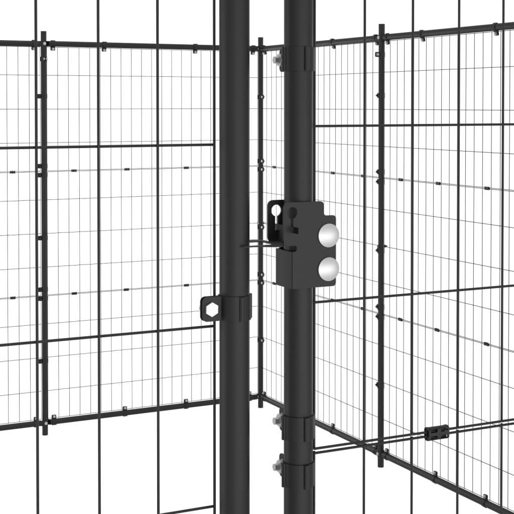 Hondenkennel 24,2 m² staal