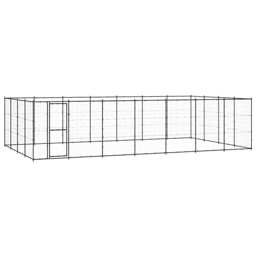 Hondenkennel 33,88 m² staal