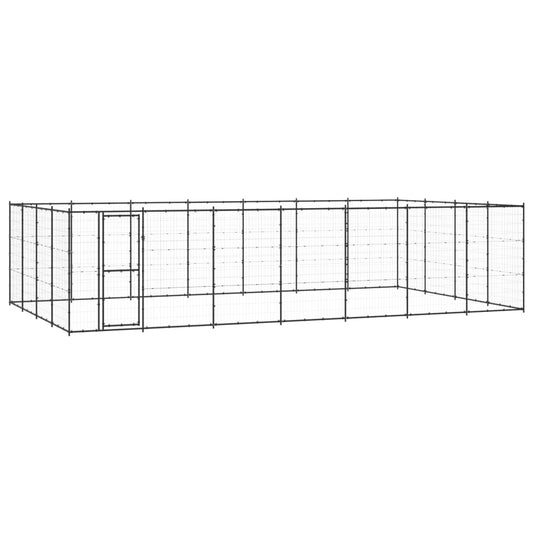 Hondenkennel 33,88 m² staal