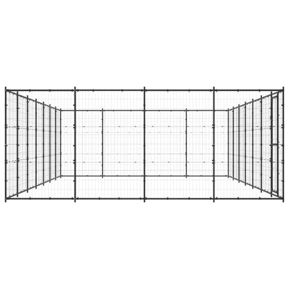 Hondenkennel 33,88 m² staal