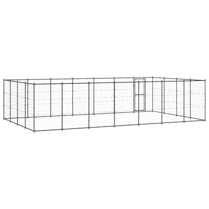 Hondenkennel 33,88 m² staal