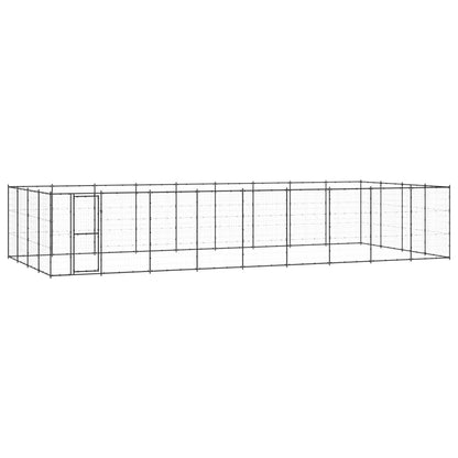 Hondenkennel 43,56 m² staal