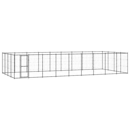Hondenkennel 43,56 m² staal