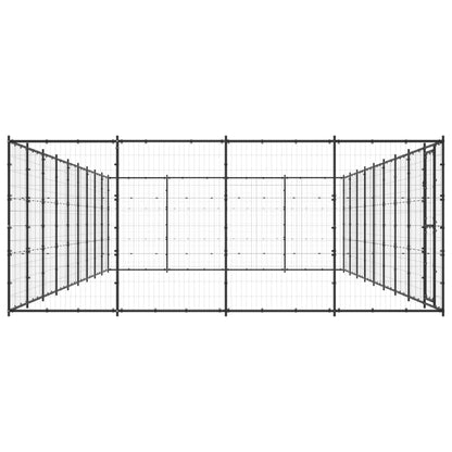 Hondenkennel 43,56 m² staal