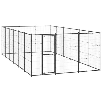 Hondenkennel 21,78 m² staal
