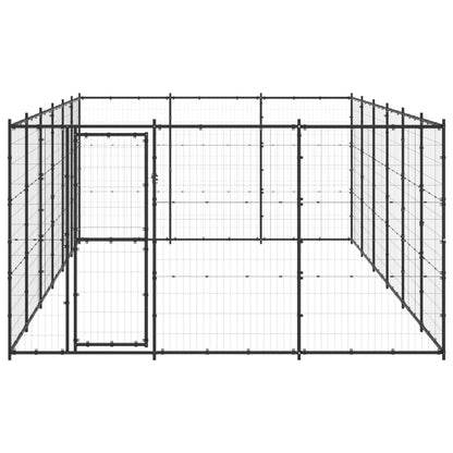 Hondenkennel 21,78 m² staal