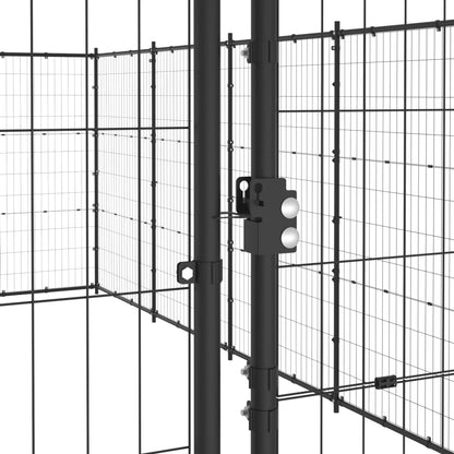 Hondenkennel 21,78 m² staal