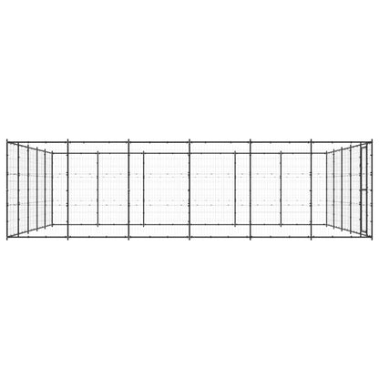 Hondenkennel 36,3 m² staal