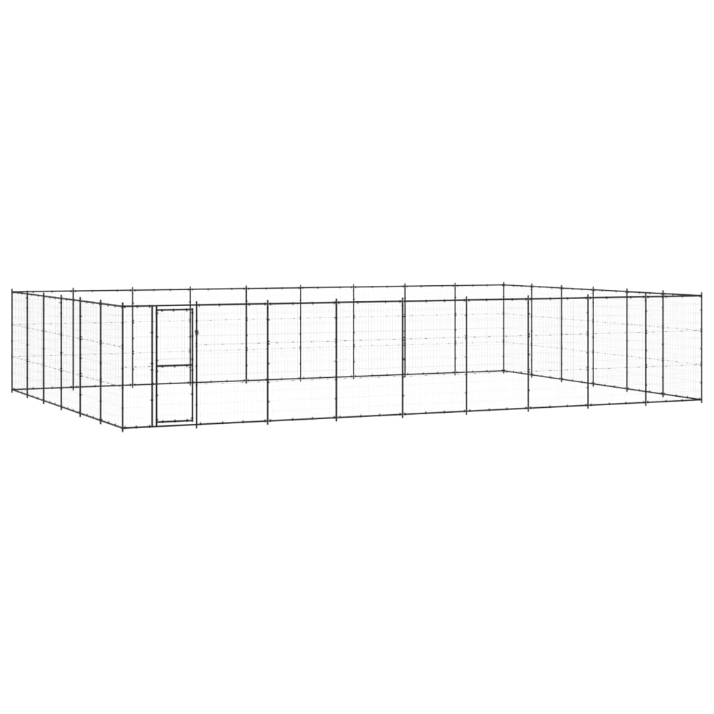 Hondenkennel 65,34 m² staal