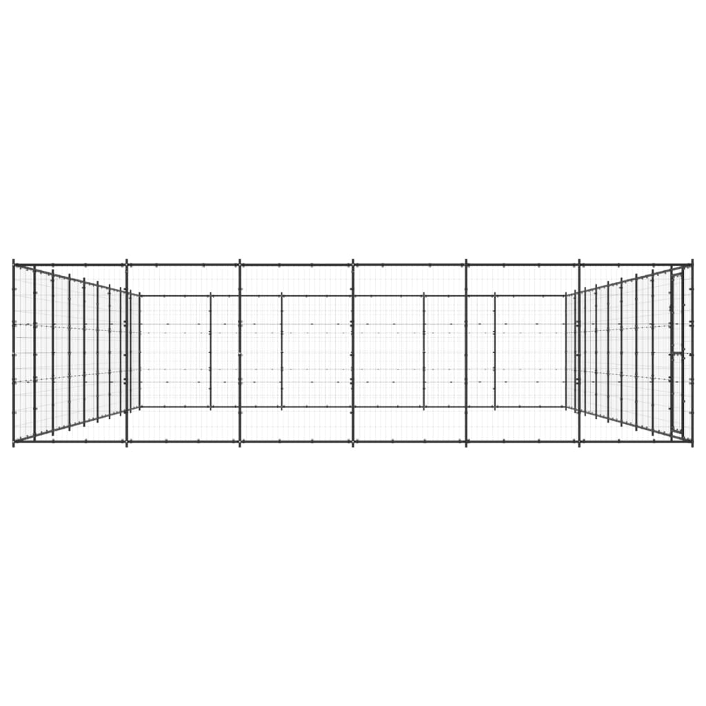 Hondenkennel 65,34 m² staal