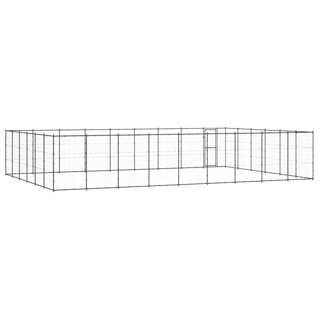 Hondenkennel 65,34 m² staal