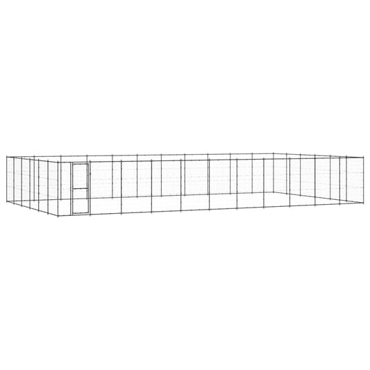 Hondenkennel 79,86 m² staal