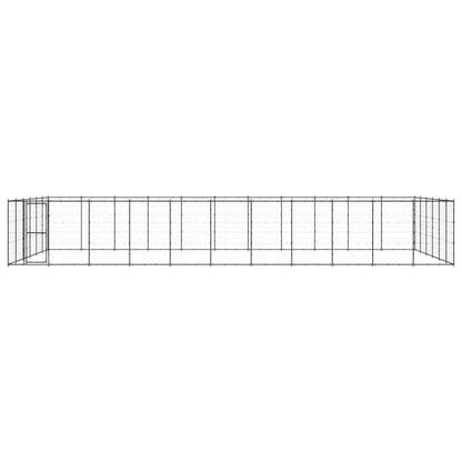 Hondenkennel 79,86 m² staal