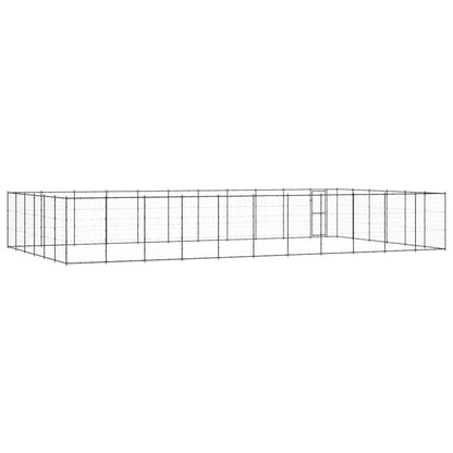 Hondenkennel 79,86 m² staal