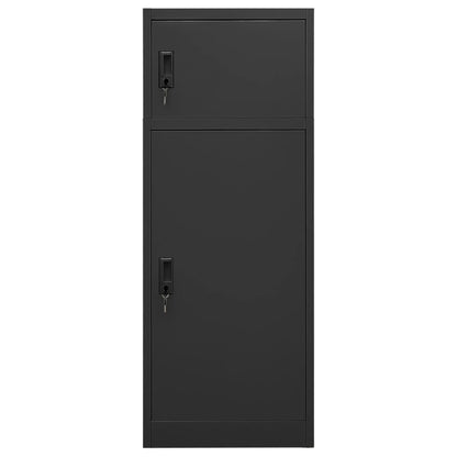 Zadelkast 53x53x140 cm staal antracietkleurig