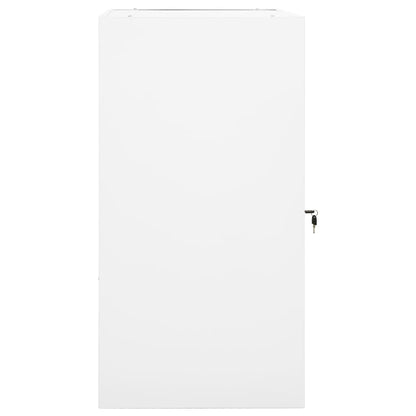 Zadelkast 53x53x105 cm staal wit