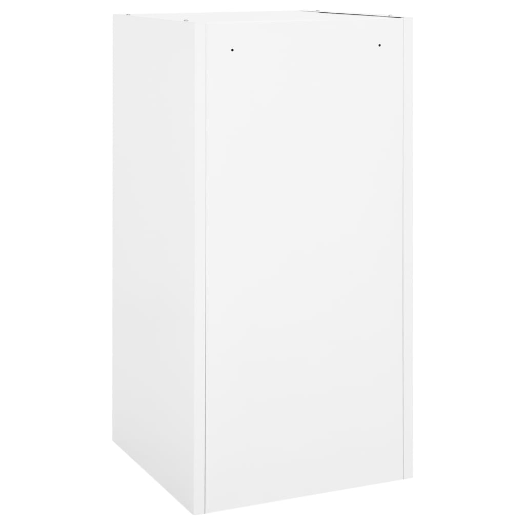 Zadelkast 53x53x105 cm staal wit