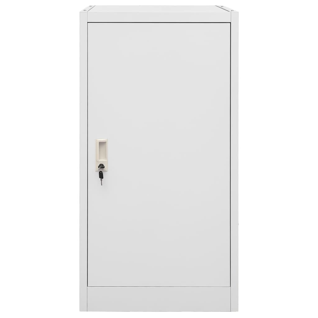 Zadelkast 53x53x105 cm staal lichtgrijs