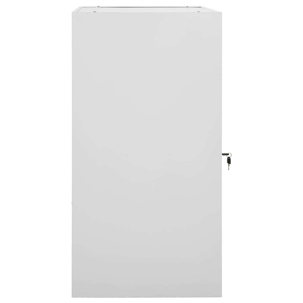 Zadelkast 53x53x105 cm staal lichtgrijs