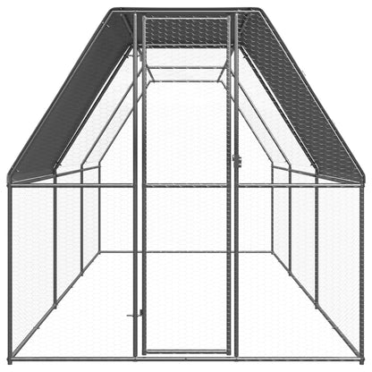 Kippenhok 2x6x2 m gegalvaniseerd staal