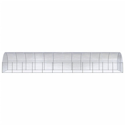 Kippenren 3x12x2 m gegalvaniseerd staal